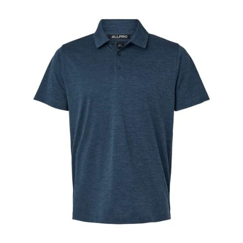 AllPro Men's Pro-Lock Performance Melange Polo