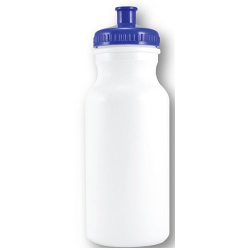 USA made plastic bike water bottle push spout 20 oz