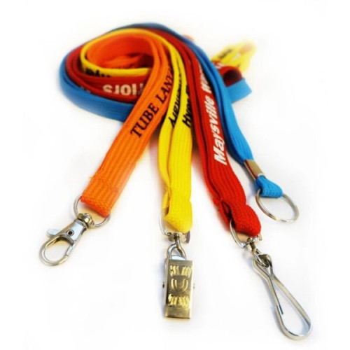 Tube Lanyards w/ Safety Breakaway Custom Tubular