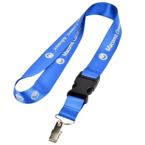 Detachable Nylon Lanyards w/ Imprint Quick Release