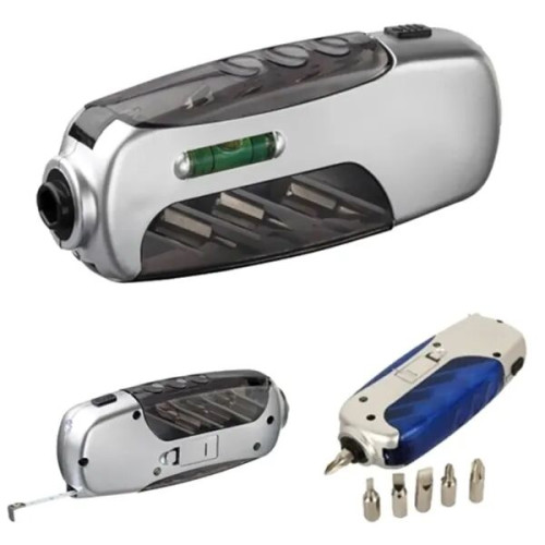 Deluxe Multitool Screwdriver Set with LED Flashlight