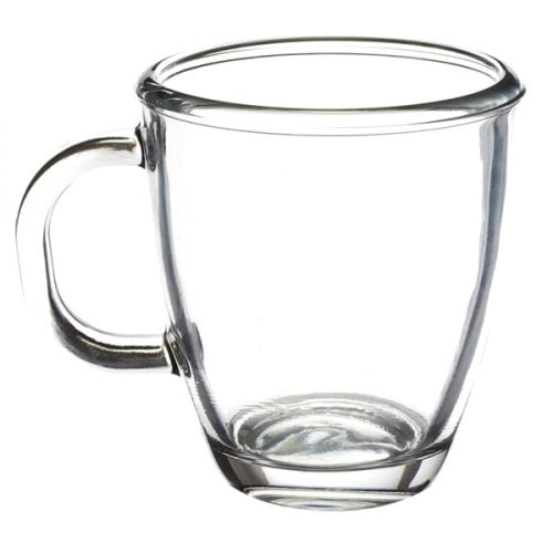 11.75 oz. Tapered Glass Coffee Mugs w/ Custom Imprint