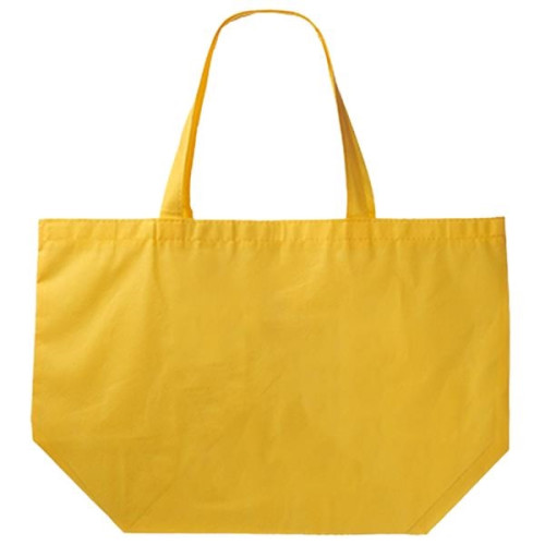 Non-woven promotional budget Tote Bag W/ Gusset (20"x13"x8")