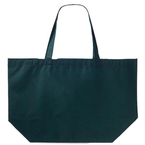 Non-woven promotional budget Tote Bag W/ Gusset (20"x13"x8")