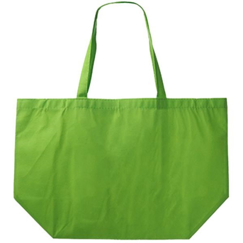 Non-woven promotional budget Tote Bag W/ Gusset (20"x13"x8")