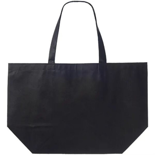 Non-woven promotional budget Tote Bag W/ Gusset (20"x13"x8")