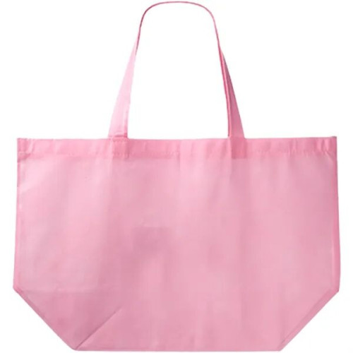 Non-woven promotional budget Tote Bag W/ Gusset (20"x13"x8")