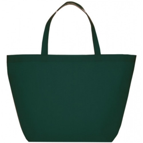 Non-woven promotional budget Tote Bag W/ Gusset (20"x13"x8")