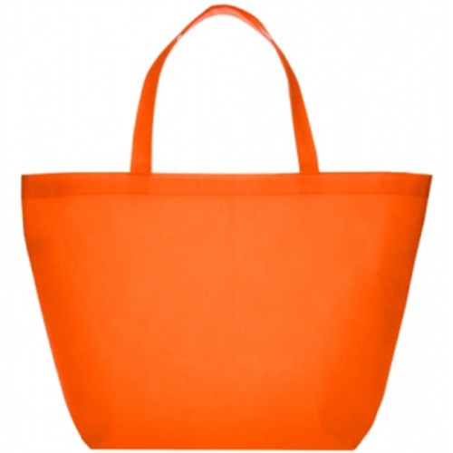 Non-woven promotional budget Tote Bag W/ Gusset (20"x13"x8")