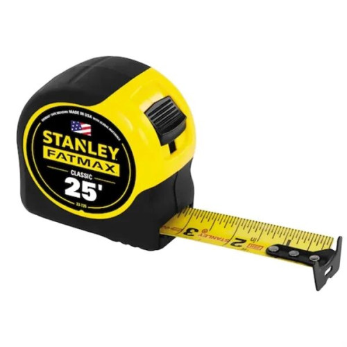 25 ft. Stanley Tools® USA-Made FatMax® Classic Tape Measure