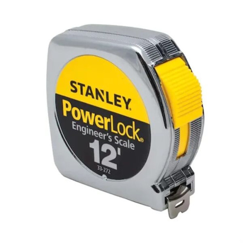 12 ft. Stanley Tools® PowerLock® Engineer's Tape Measurement