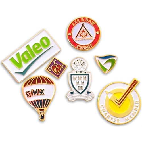 Custom Lapel Pins - Soft Enamel