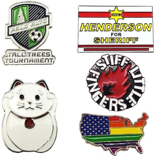 Custom Lapel Pins - Soft Enamel