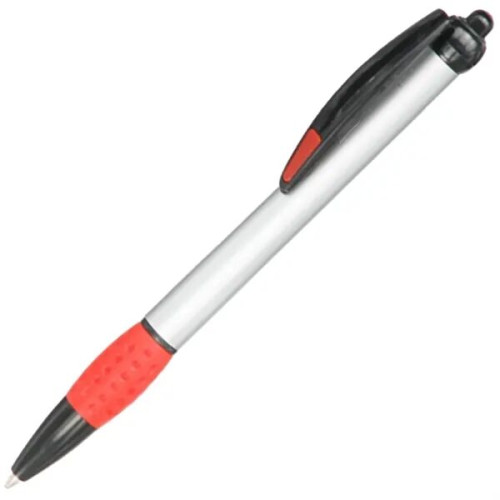 Promotional Plastic Pens w/ Colorful rubber grips