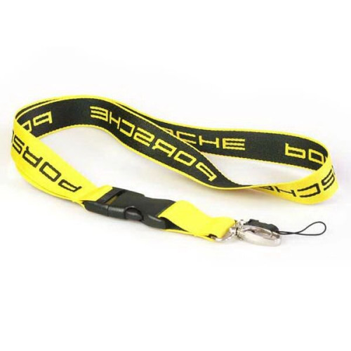 Woven Lanyard w/ Custom Imprint Embroidered