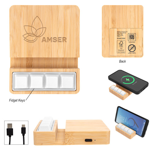 Stress Relief Wireless Charging Phone Stand