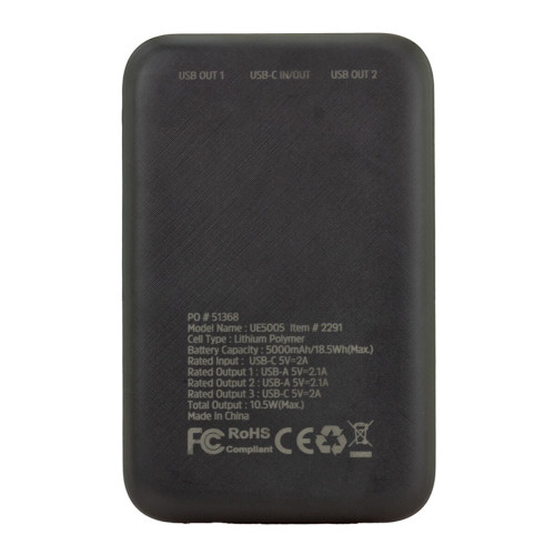 5,000 mAh Energizer® Essential Power Bank