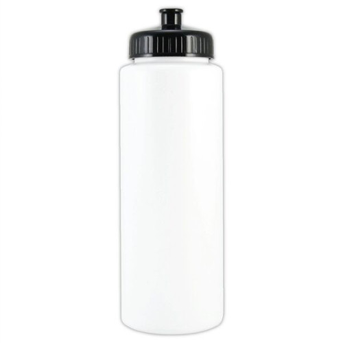 Bike Bottle USA made 32 oz plastic water-bottle with straw