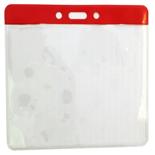 4x3" Color Coded Badge Holder Horizontal