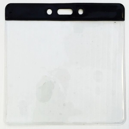 4x3" Color Coded Badge Holder Horizontal