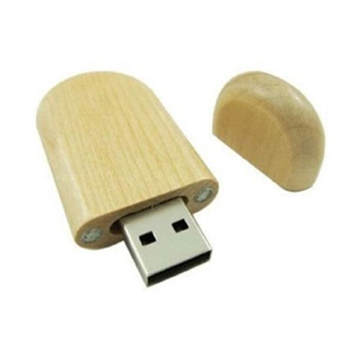 Kenai Wood USB Flash Drive w/ Key Ring