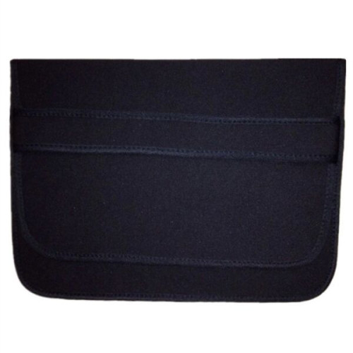 Neoprene Laptop Sleeve w/ Front Flap & Elastic Closure