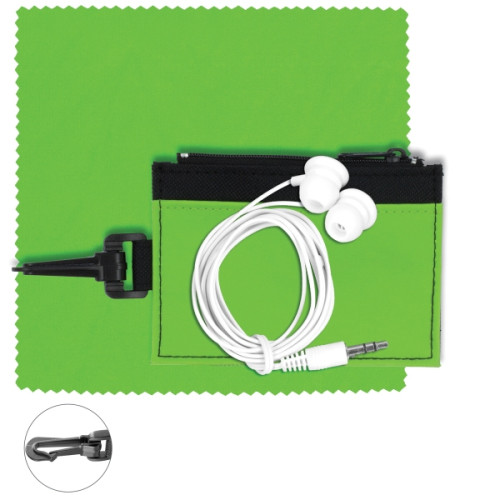 Lixington Mobile Tech Earbud Kit with Microfiber Cloth