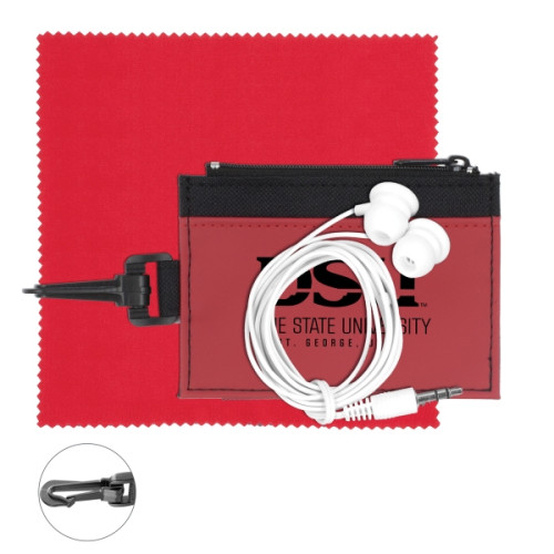 Lixington Mobile Tech Earbud Kit with Microfiber Cloth