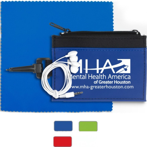 Lixington Mobile Tech Earbud Kit with Microfiber Cloth