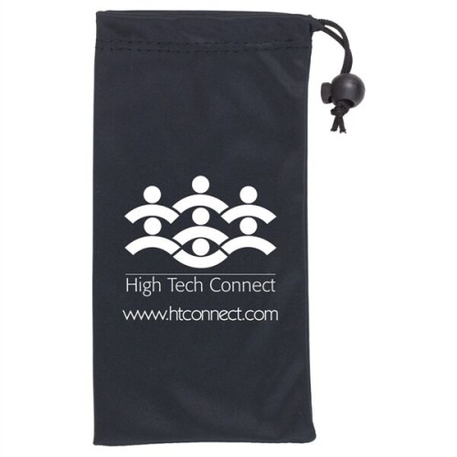Clean-n-Carry Microfiber Drawstring Pouch For Cell Phones