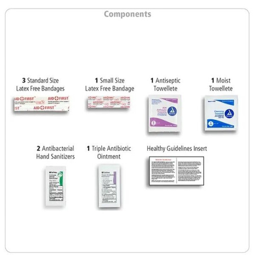 Safety Zip 10 Piece First Aid Kit