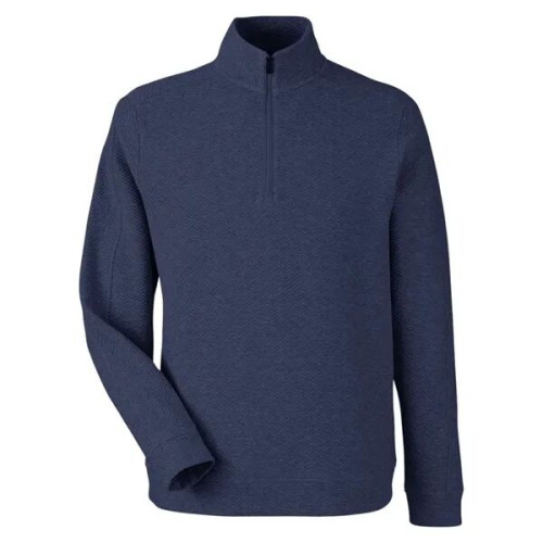 North End Men's Spirit Textured Quarter-Zip Pullover