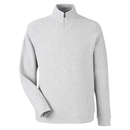 North End Men's Spirit Textured Quarter-Zip Pullover