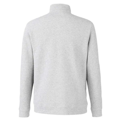 North End Men's Spirit Textured Quarter-Zip Pullover