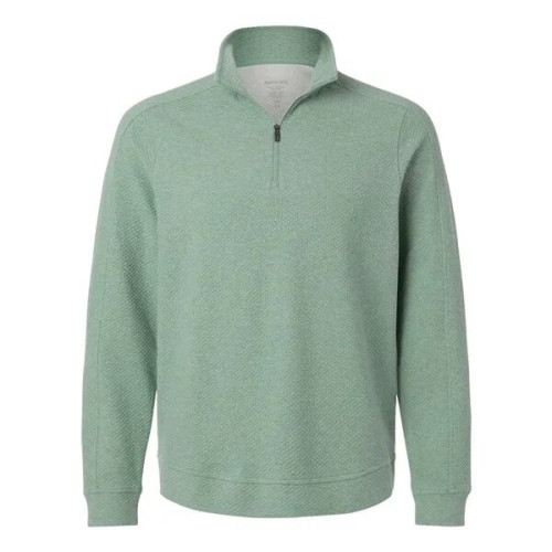North End Men's Spirit Textured Quarter-Zip Pullover