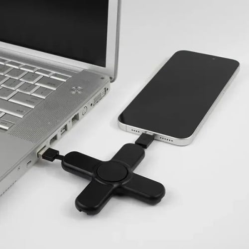 5-in-1 Cell Phone Charging Cable Spinner