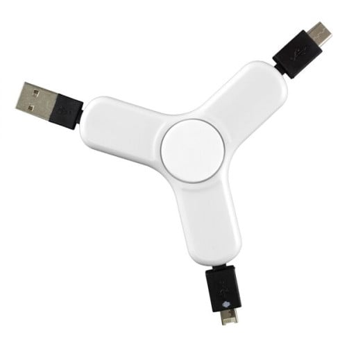5-in-1 Cell Phone Charging Cable Spinner