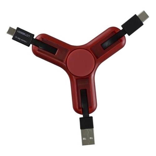 5-in-1 Cell Phone Charging Cable Spinner