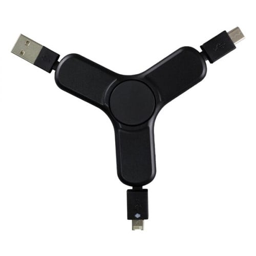 5-in-1 Cell Phone Charging Cable Spinner