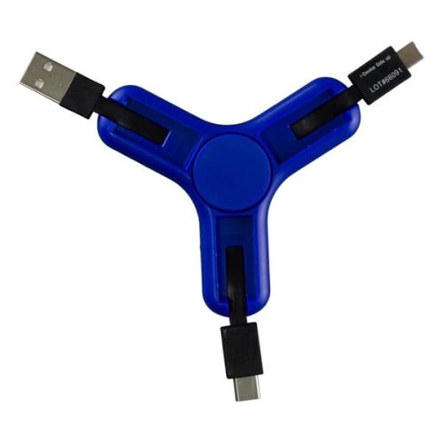 5-in-1 Cell Phone Charging Cable Spinner
