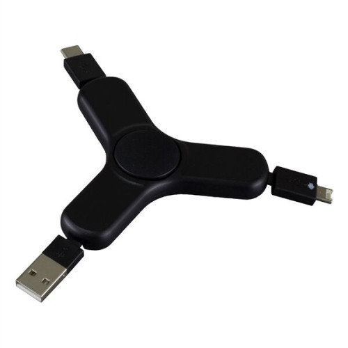 5-in-1 Cell Phone Charging Cable Spinner