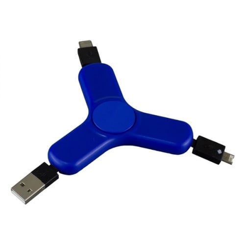 5-in-1 Cell Phone Charging Cable Spinner