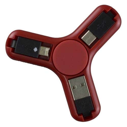 5-in-1 Cell Phone Charging Cable Spinner