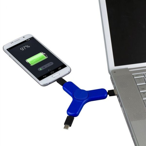 5-in-1 Cell Phone Charging Cable Spinner