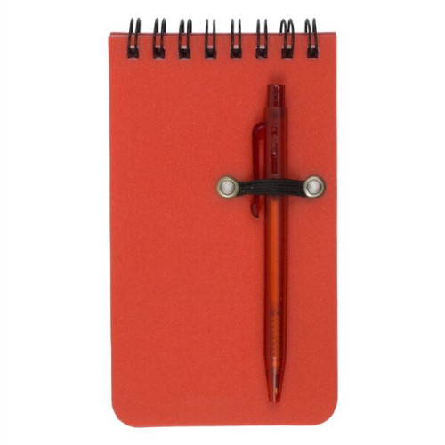 MONTEREY Pocket Sized Spiral Jotter Notepad Notebook w/ Pen