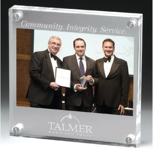 Clear Acrylic Entrapment Frame