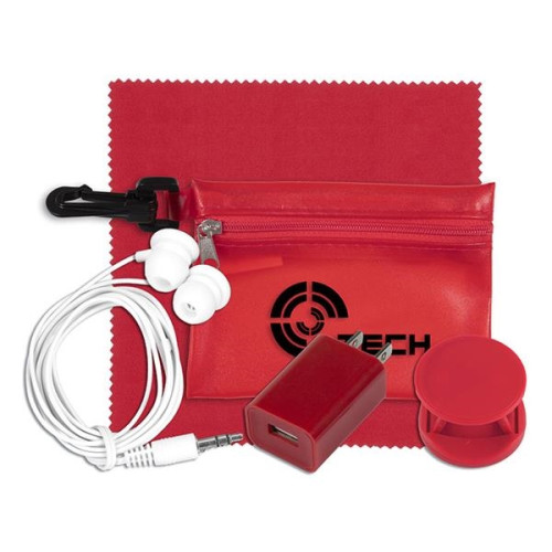 Mobile Tech Auto and Home Accessory Kit in Carabiner Pouch