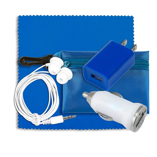 Mobile Tech Auto and Home Accessory Kit in Carabiner Pouch