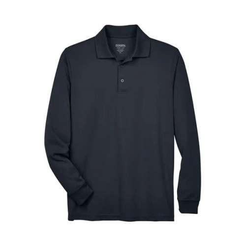 CORE365 Men's Pinnacle Performance Long Sleeve Pique Polo