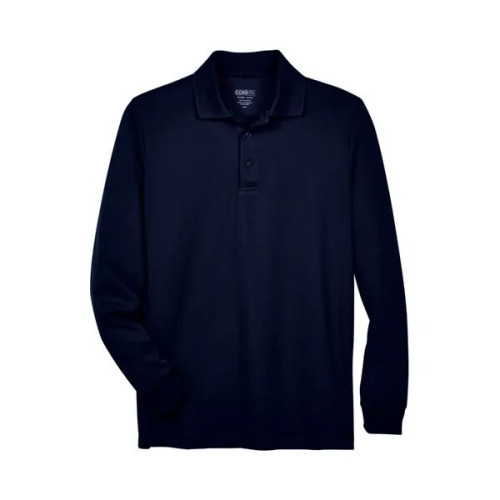 CORE365 Men's Pinnacle Performance Long Sleeve Pique Polo